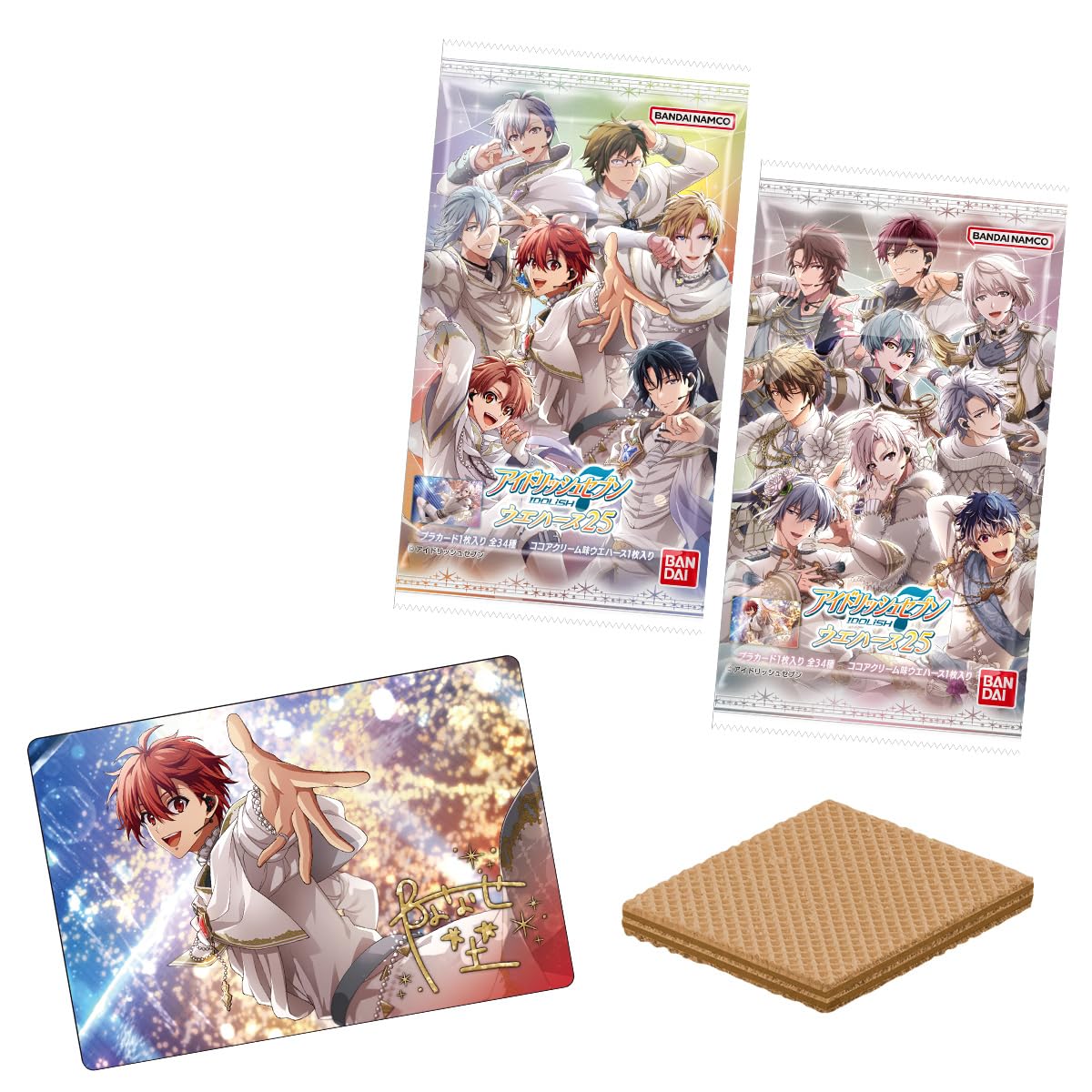 

BANDAI IDOLiSH7 Вафли 25 вафель/Игрушка с конфетой [Набор/20 штук]