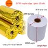 Enhanced Thermal Receipt Paper 80x60mm, 80x50mm - Kitchen-Grade, Waterproof, Tear-Resistant, Ideal for Delivery and Catering Printing.