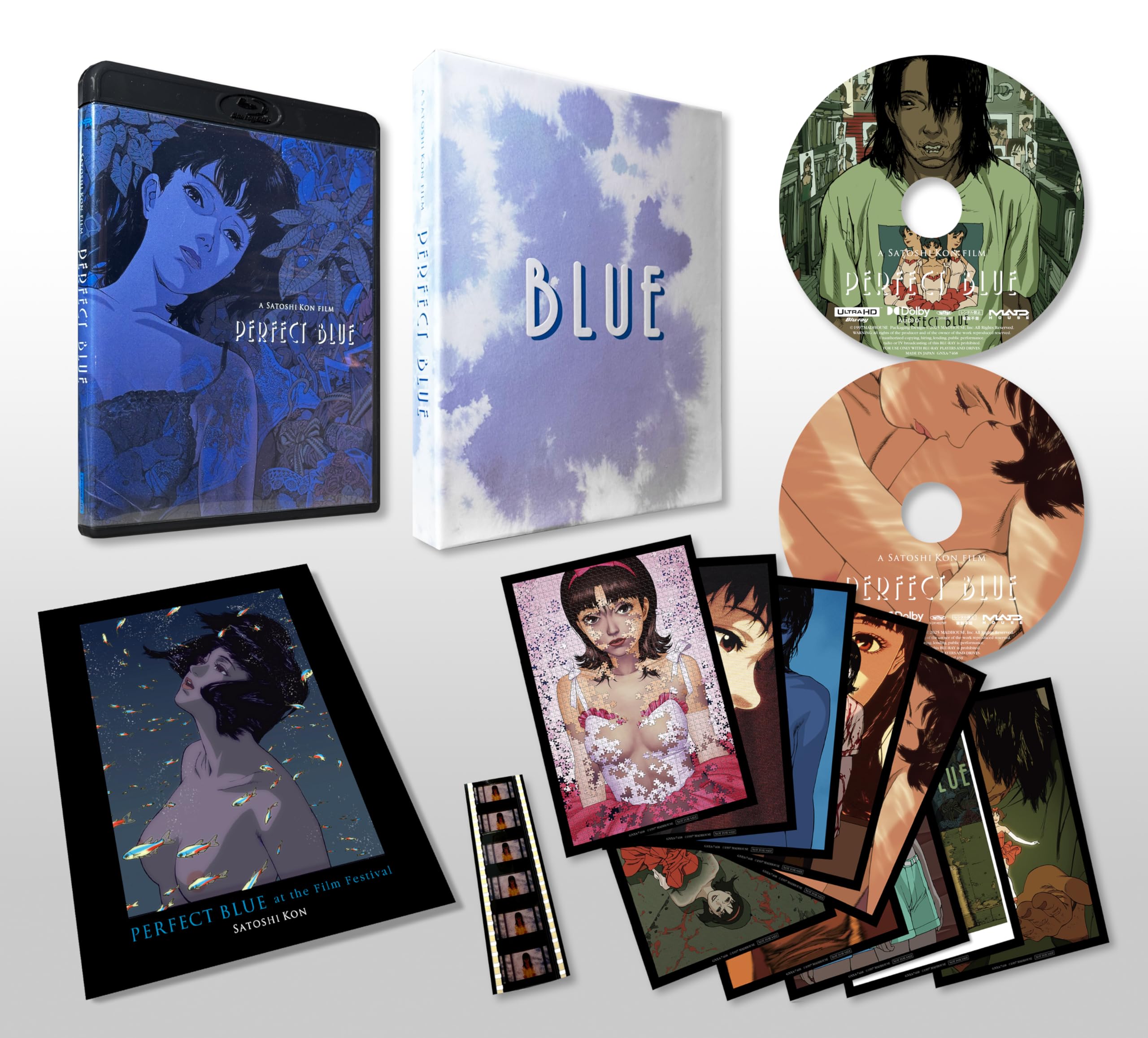 

Perfect Blue 4K Remaster Edition Ultra HD Deluxe Ultra HD / Blu-ray & Blu-ray (Издание из 2 дисков) [4K + Blu-ray]