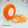 Cinta de Hilo de Nieve Transparente de 1,2 cm para Manualidades: Ganchillo, Accesorios para el Cabello, Lazos, Regalos, Empaque para Pasteles y Cajas, Cinta de Seda