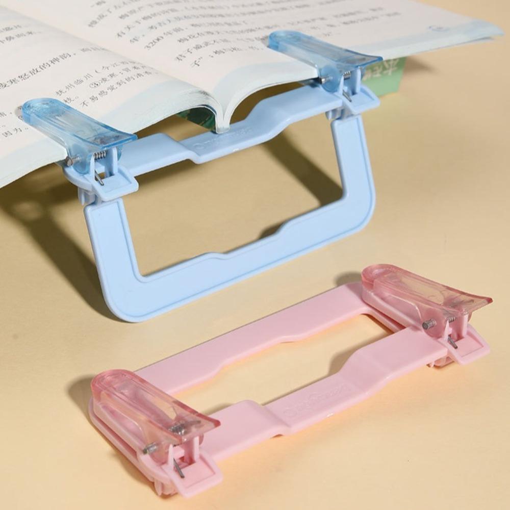 Non-slip Foldable Reading Book Clip Stationery Adjustable Fixed Clip Dual-Head Clip Back-To-School