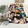 Anime H-Haikyuu Cool Baseball Blanket Plush Nap Sofa rug for Living Room Warm Office Bedroom Birthday Home Travel Kid Gifts