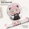 Anya Cute Small Mouse Pad with Rubber Wrist Rest for Office Laptop Keyboard Use
