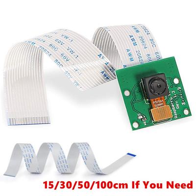 For Raspberry Pi 4 Camera 1080p 720p Camera Module for Raspberry Pi 4B 5Mp Webcam for Raspberry Pi 3 Model B+ Camera Cable