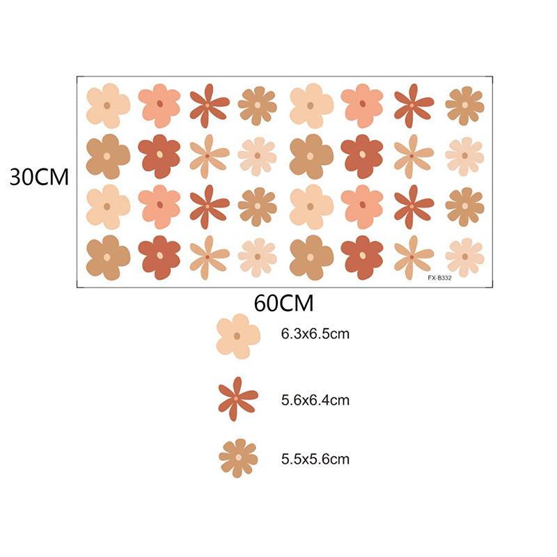 Painted Sunflower Wall Stickers Living Room Sofa Background Decoration Bedroom Home Decor Wall Beautification Stickers Wallpaper