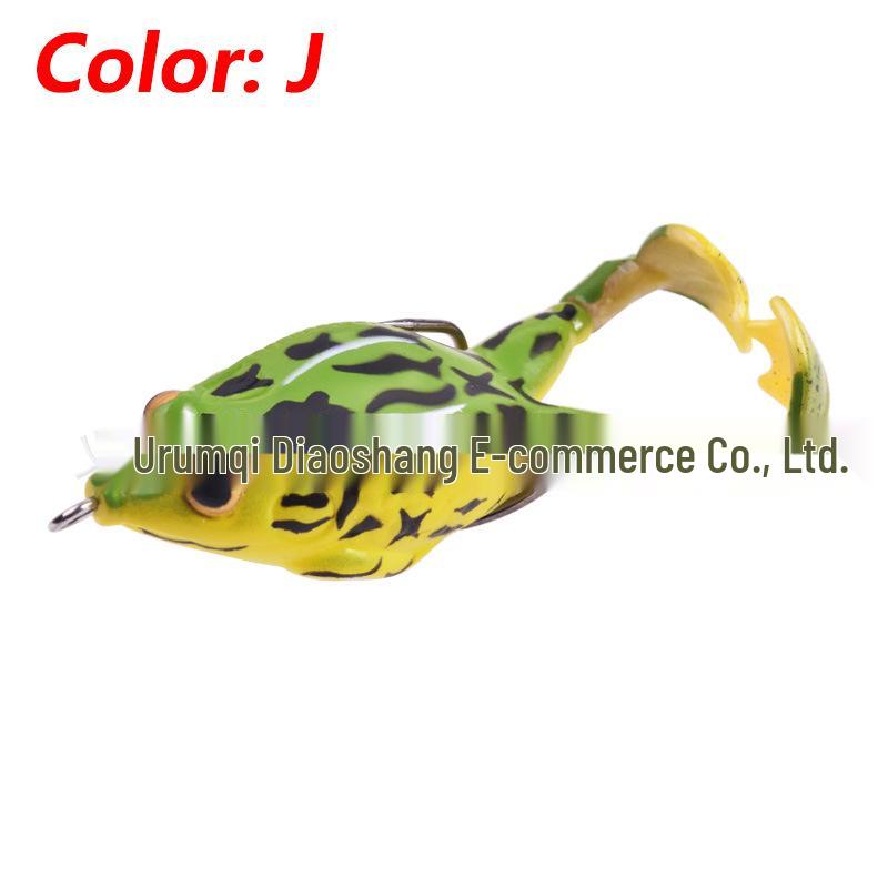 Thunder Frog Double-Legged Rotating Propeller Soft Lure, 9cm/13.5g, for Bass & Carp Fishing.