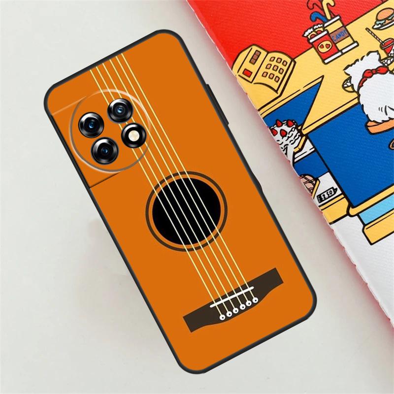 Guitar Violin Fiddle Music Case For OnePlus 10T 8T 12R 10R 9R 12 11 10 9 Pro Nord CE 4 2 Lite N10 N20 N30 Nord 3 Cover