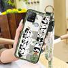 Phone Holder Waterproof Phone Case For Tecno Pova/LD7 Ring Cute Durable Dirt-resistant Back Cover Lanyard Shockproof