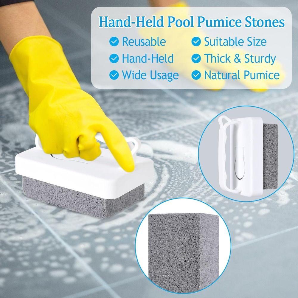 Multi-functional Pool Pumice Stone Reusable Tile Spot Remover Pools Cleaning Block  Swimming Pool