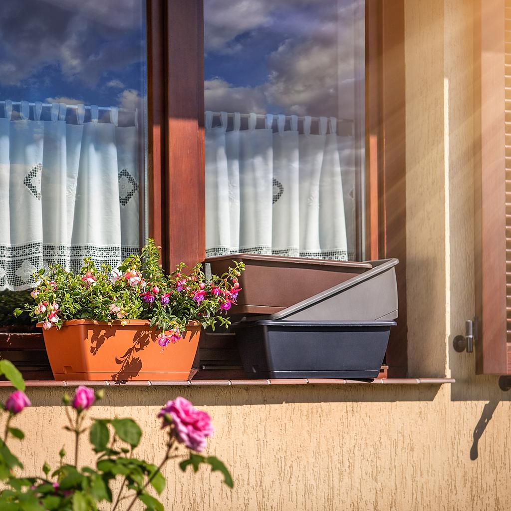 KADAX Balcony Box Flowerpot Stand