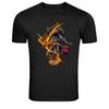 Skateboard Astronaut Space Skater Cosmic Style T-Shirt