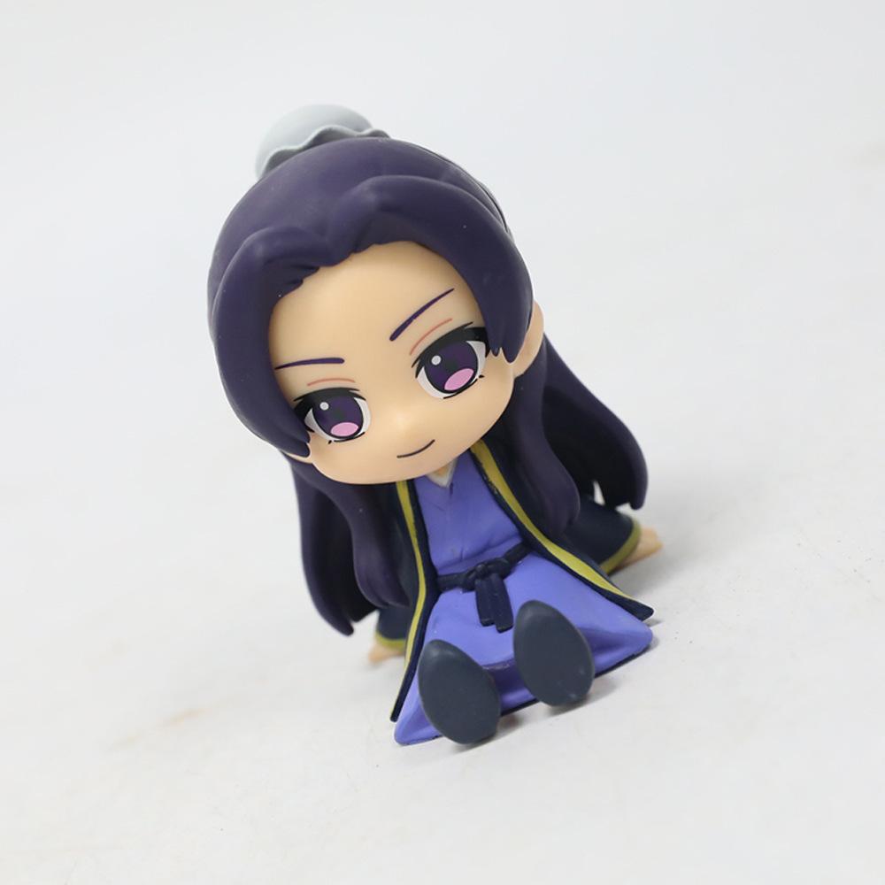 Anime The Apothecary Diaries Maomao Jinshi Mini Figure Anime Periphery Kawaii Sitting Toys Desktop Car Ornaments Model Gift