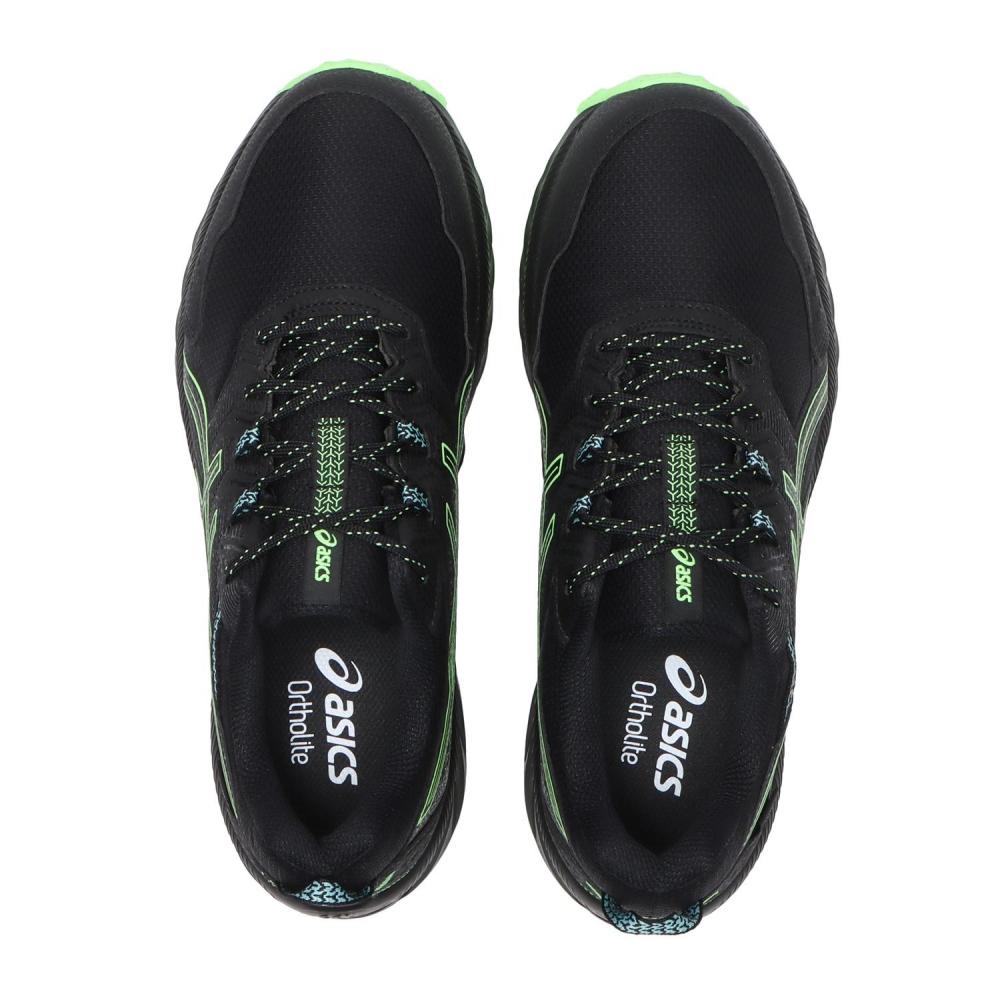 Asics Gel Venture 9 Waterproof Black Green 1011b705.002 Black Green