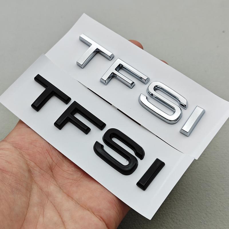 2026 3D ABS Car Letter Logo 35TFSI 40TFSI 45TFSI Rear Trunk Tail Badge Emblem Decal For Audi A4 A5 A6 A8 Q3 Q5 Q7 Sticker Accessories