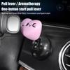 Car Joystick Push To Start Accessories Rocker Part With Heart-shaped For Ignition Conversion Upgrades Easy Access Protection