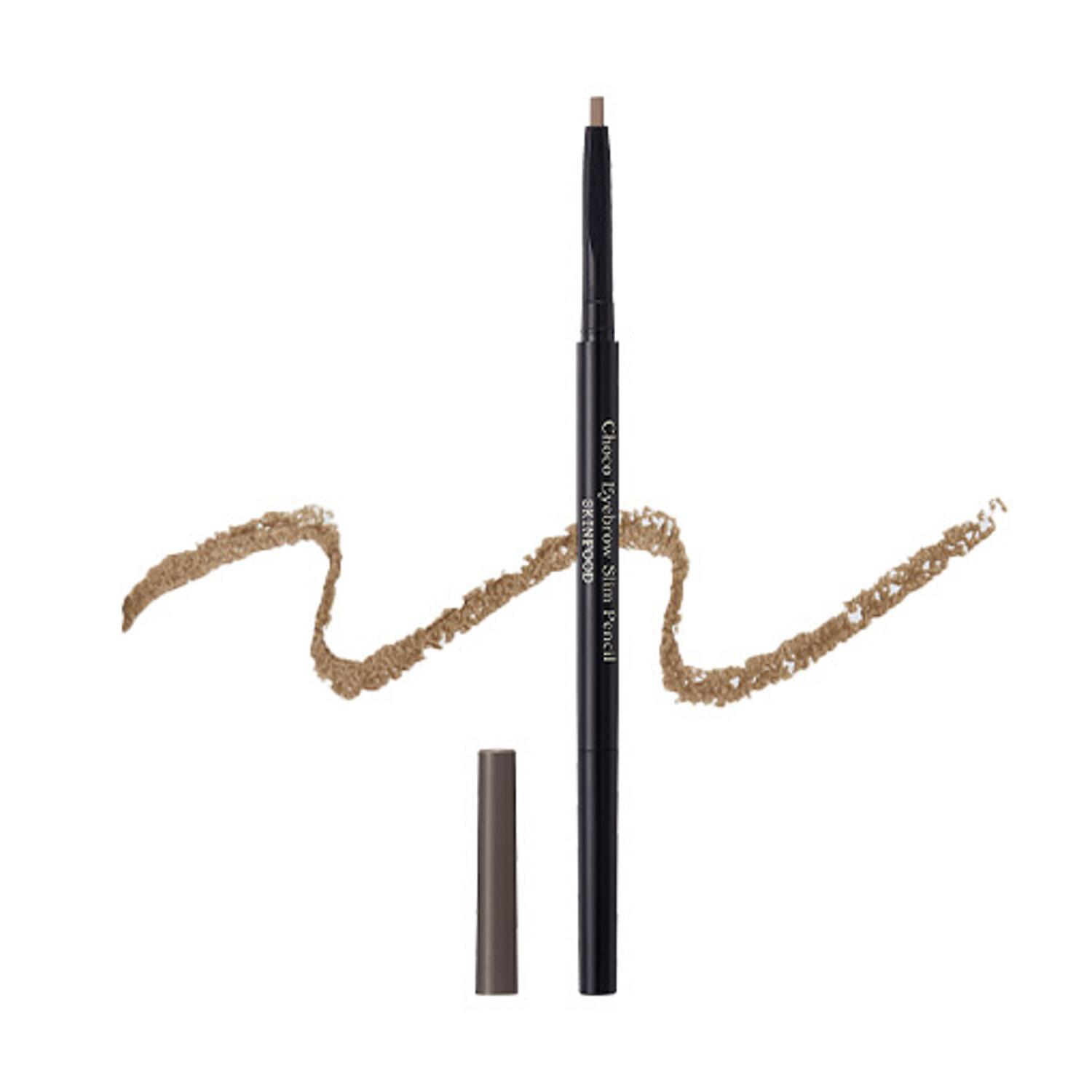 

SKINFOOD Choco Тонкий карандаш для бровей 0,1 г #03 Natural Brown