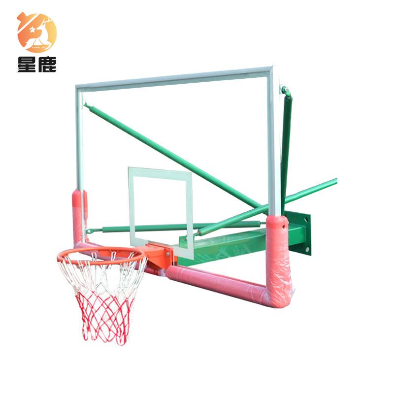 Wall-Mounted Adult Basketball Hoop