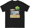 Tankstelle Alltag Ort Gebäude Ort T-Shirt