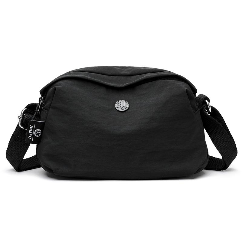Damen Schultertasche Einfarbig Umhängetasche Wasserabweisende Nylontasche