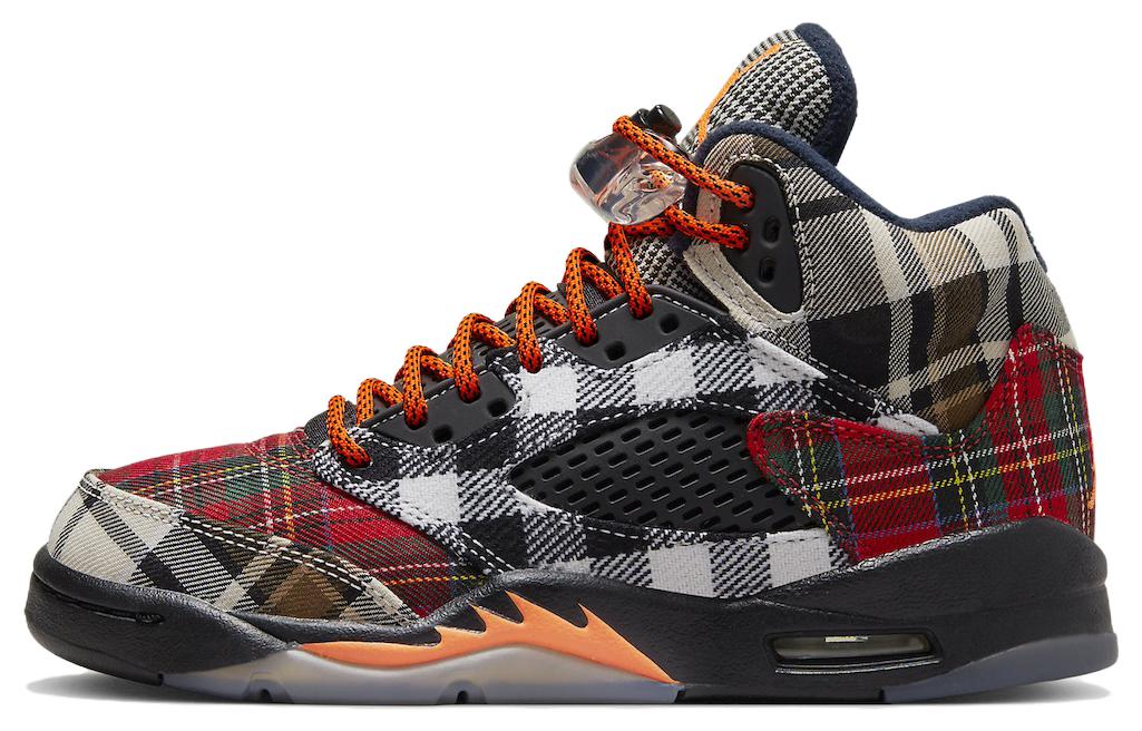Jordan 5 Retro Plaid GS FD4814-008 36