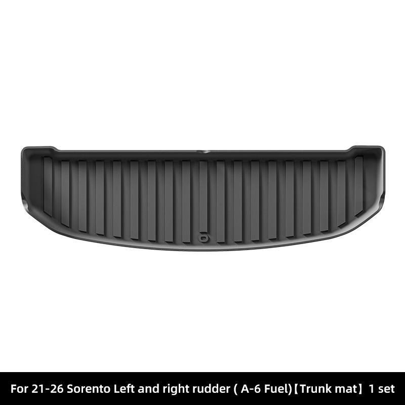 Eco-Friendly TPE Floor Mats for 2021-2026 Kia Sorento - Dirt Resistant and All-Weather Protection