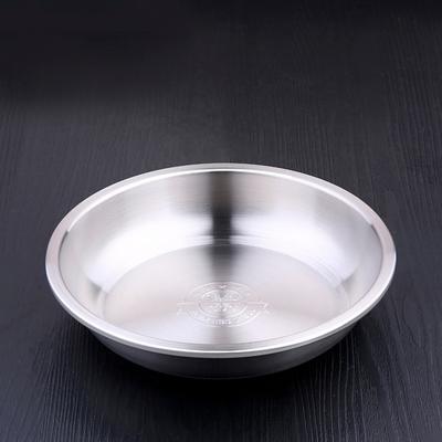 Küchengeschirr Runde Edelstahlschüssel (22cm) Edelstahl-Tischgeschirr