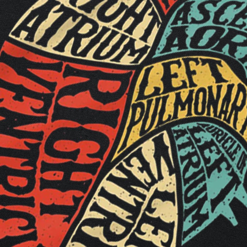 Funny Heart Anatomy Science Biology Biologist T Shirt Graphic Cotton Streetwear Short Sleeve Birthday Gifts Summer Style T-shirt