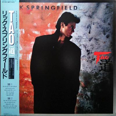 LP Record RICK SPRINGFIELD - Tao RPL8297 RCA 1985 Japan Rock Used
