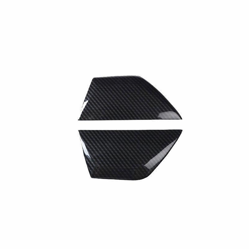Carbon Fiber Interior Door Panel Cover Trim 2PCS For Benz 2007-2013 2014 C-Class