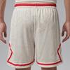 Jordan Casual Shorts Men's Ecru/Red Moderate