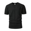 Men's Jacquard Textured Pocket Short Sleeve T-Shirt.