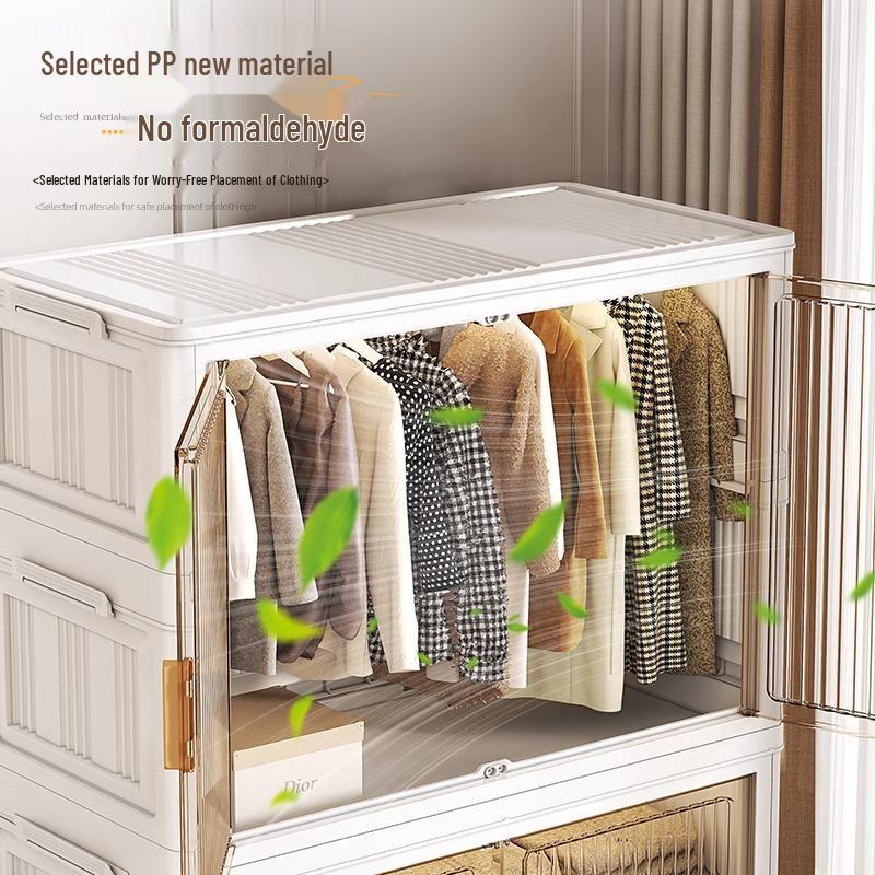Younai Hängender Kleiderschrank für Kinder: Kleiderschrank für Babykleidung für das Schlafzimmer