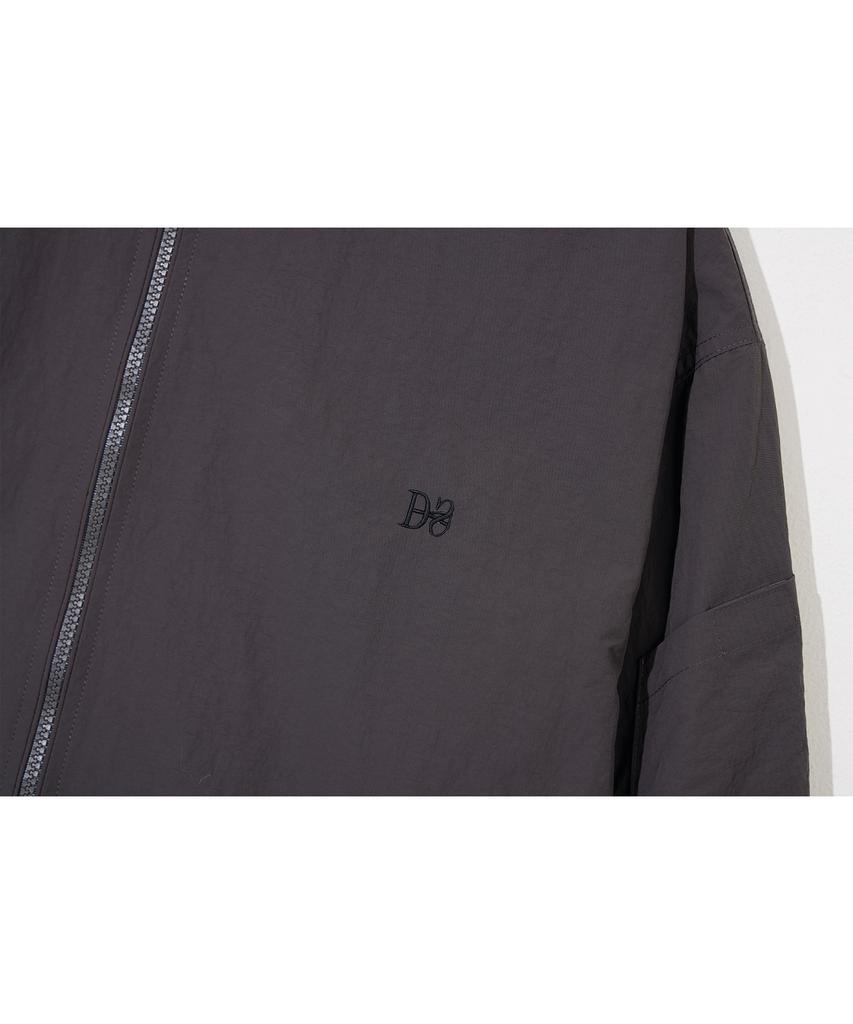 Dysfunct Cly Windbreaker Parka Jacket (Charcoal)