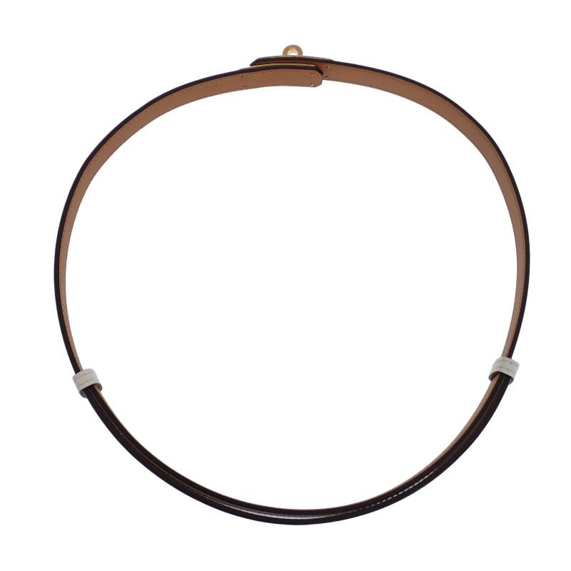 HERMES H069853CD01 cinturón blanco Epsom Mujer
