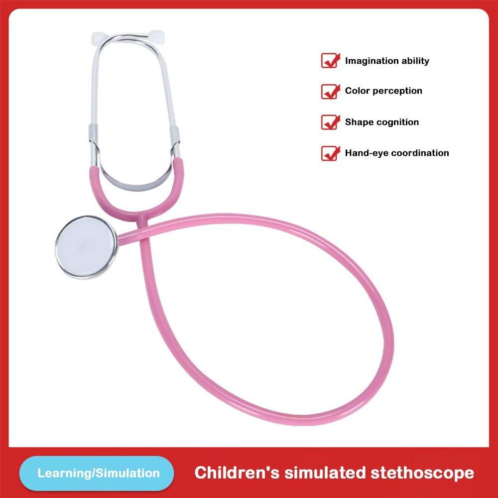Mehrfarbiges Kunststoff-Stethoskopzubehör Lehrstethoskop Studenten