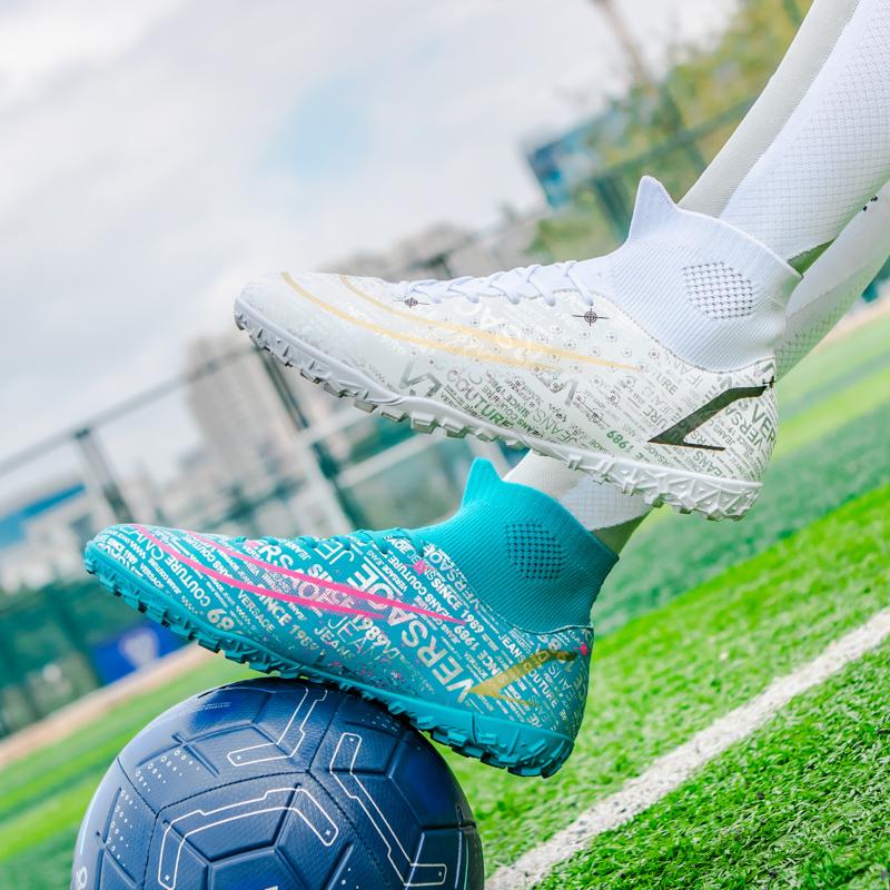 Quality Soccer Shoes Football Shoes for Men Soccer Cleats Children Original Football Boots Youth Unisex Comfortable Futsal Shoes