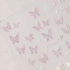 Shell Light Blue Butterfly Nail Art Sticker New Broken Purple Butterfly Beautiful Nail Sticker