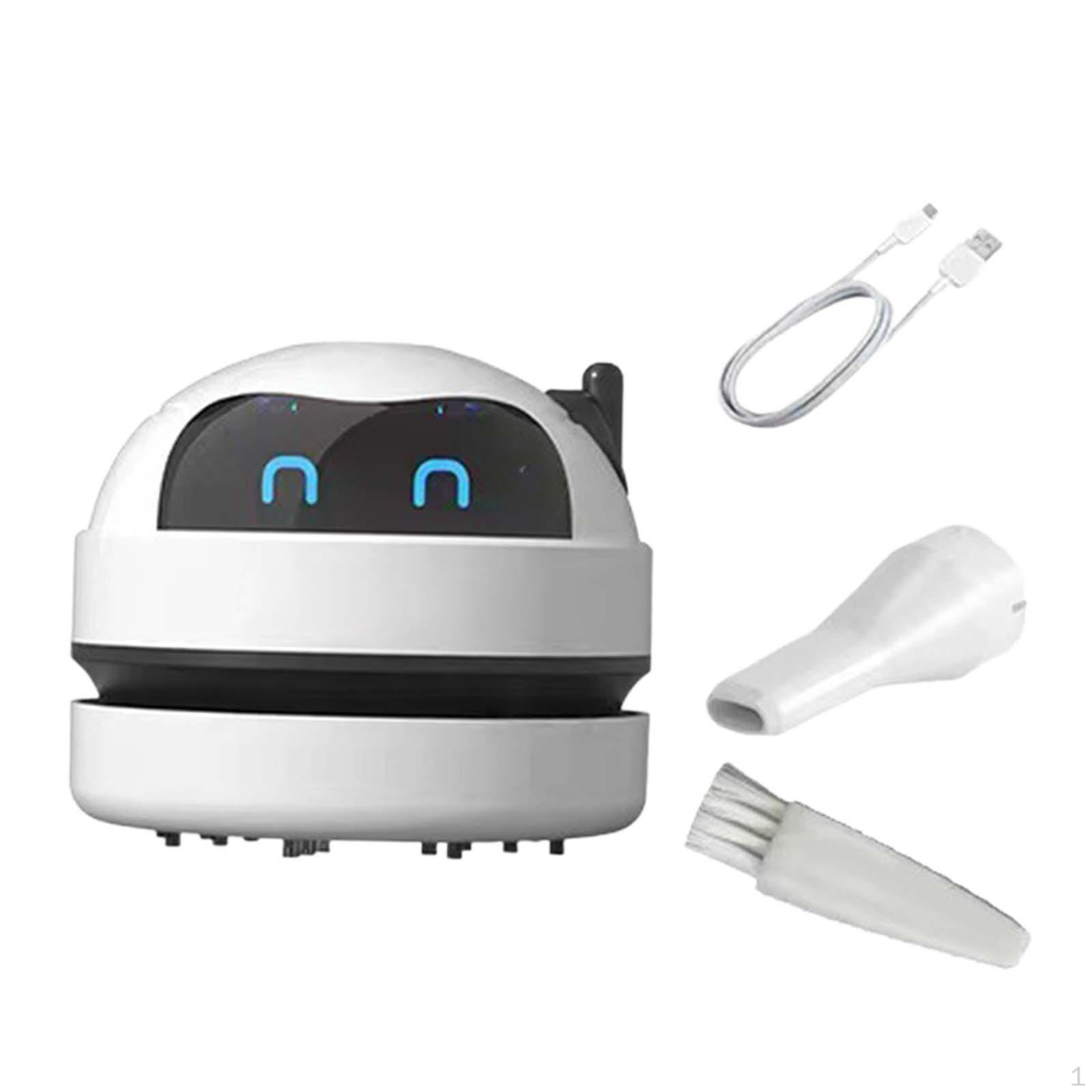 

Компактний настільний пилосос білий