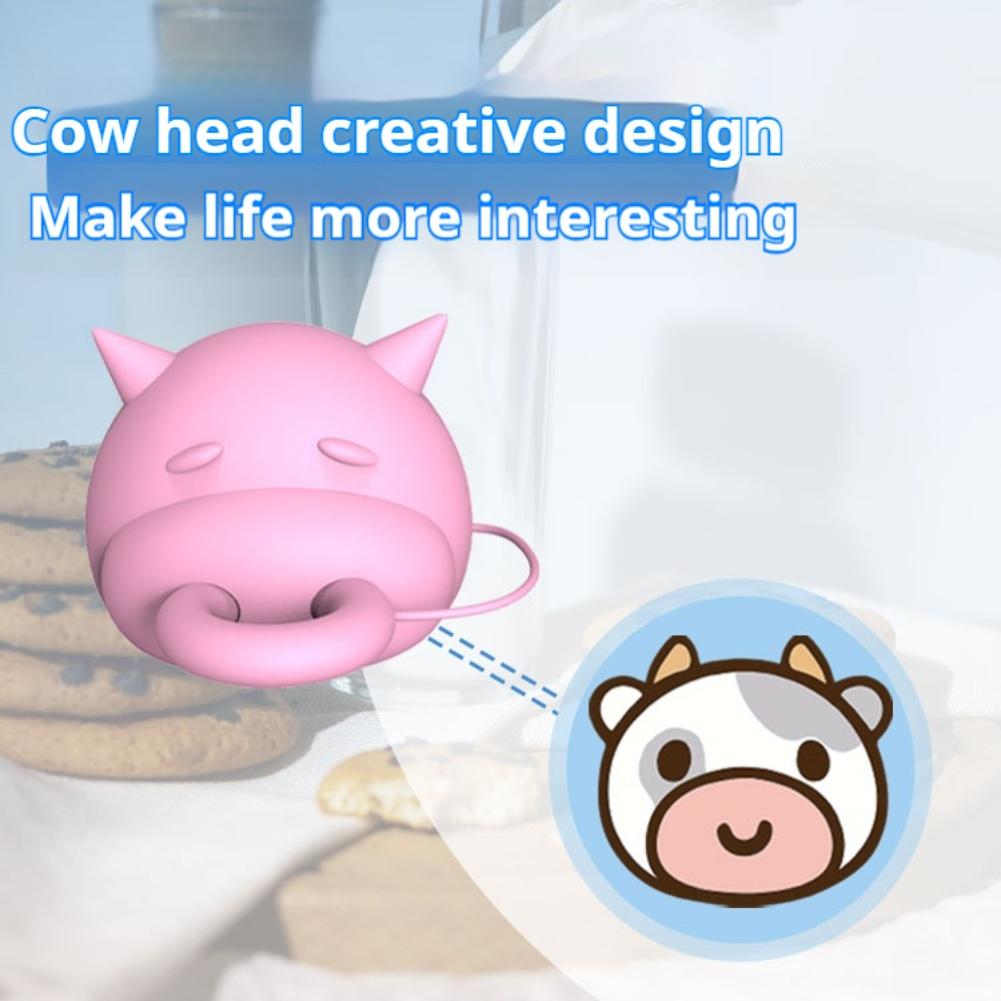 3pcs Cow-milk Box Cover Splitter 40*35mm Cow-milk Box Cover, Multifunctional Box Milk Splitter, Bottle Cap Black/white/pink