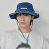 Allincomplete Denim Washed Safari Hat 3 Colors