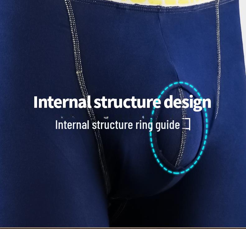 Men's Bullet-Style Thermal Leggings - Autumn/Winter, Thin Fit, Middle-Aged & Young, Single-Piece