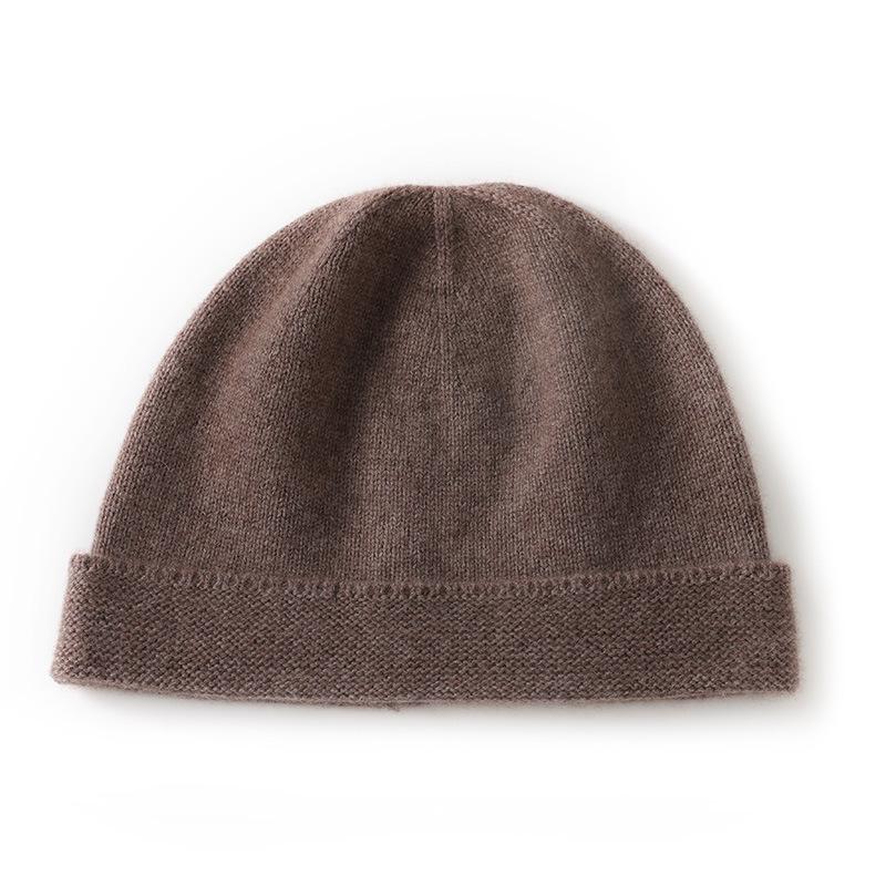 Soft Cashmere Hat Autumn and Winter New Style Unisex Casual Ear Protection Pile Hat Fashionable Knitted Hat