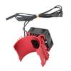 Brushless Motor Cooling Fan 8.4V 28000RPM Strong Heat Dissipation Brushless Motor Dual Cooling Fan Red