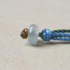 Eight Treasures Hand-Woven Jade Pendant Necklace with Compass Charm and Peace Buckle