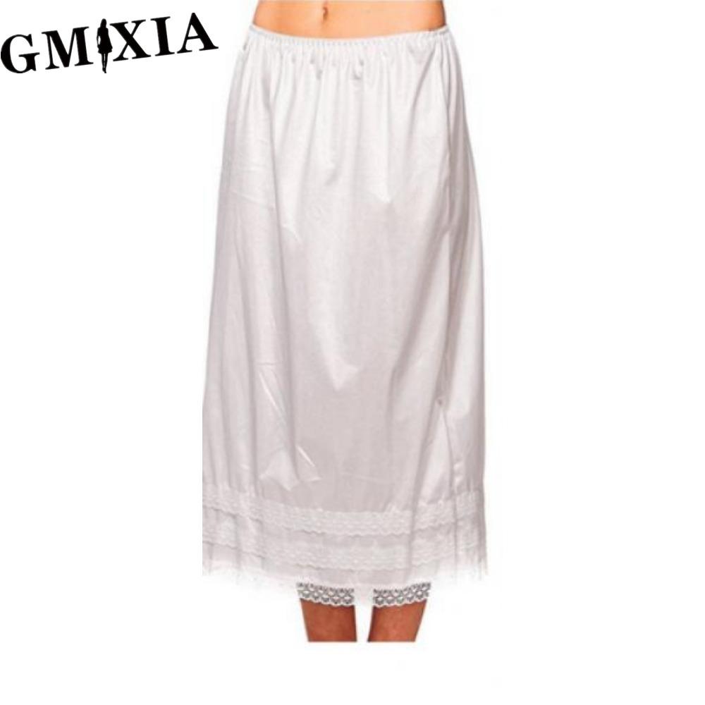 GMXIA Women's Fashion Casual Solid Color Print Summer Spring Skirts
