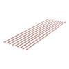 20 Pcs Silver Solder Brazing Rods BCuP 5 15percent  Silver Flat Welding Rods 0.05x0.13x10 Inches for HVAC Refrigeration