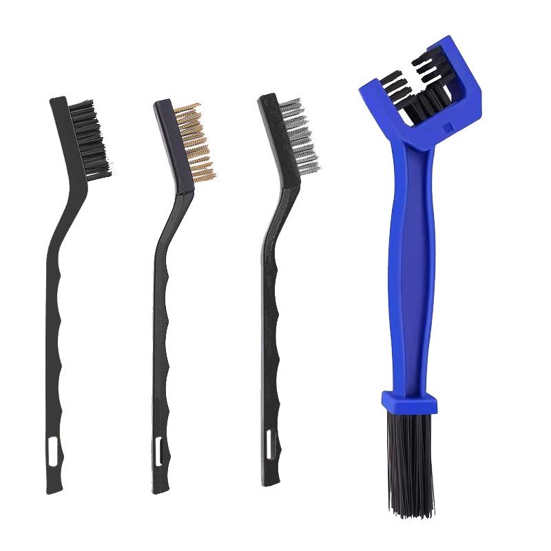 Motorcycle & Bicycle Chain Cleaning Brush - Square Head Accessory