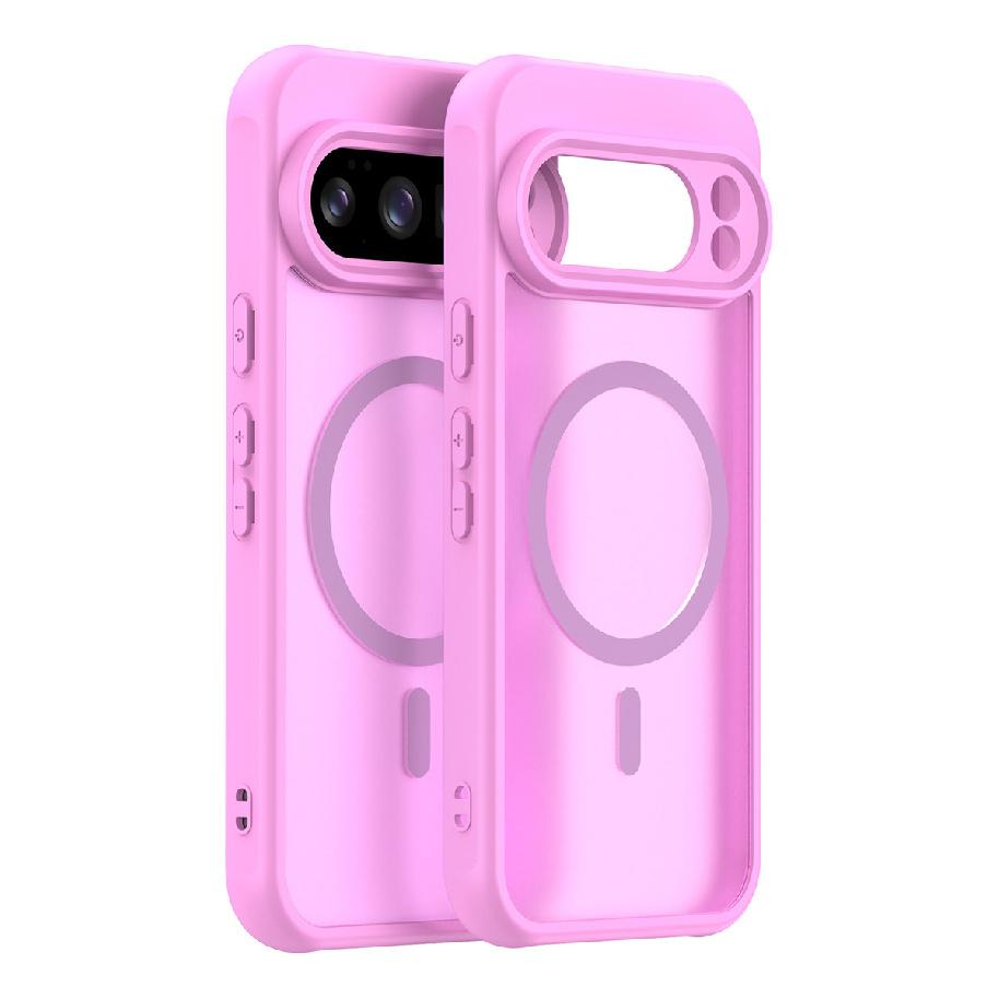 Phone Case For Google Pixel 10 Pro Xl,Matte Magnetic Shockproof Hybrid Phone Cover For Google Pixel 10 Pro Xl