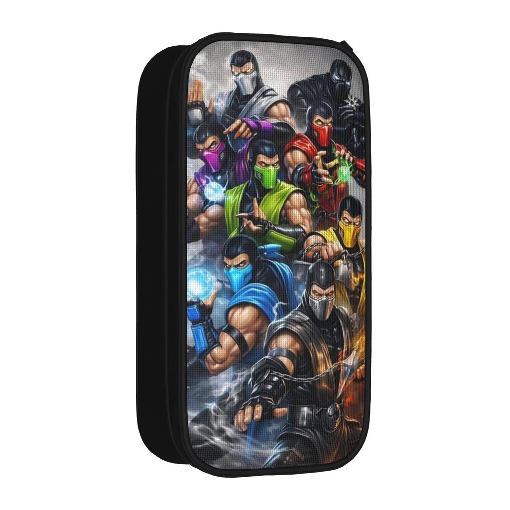 Mortal Kombat II Moive 2026 Merch Pencil Case Large-capacity Kids School Supplies Pencil Bag Suprise Gift