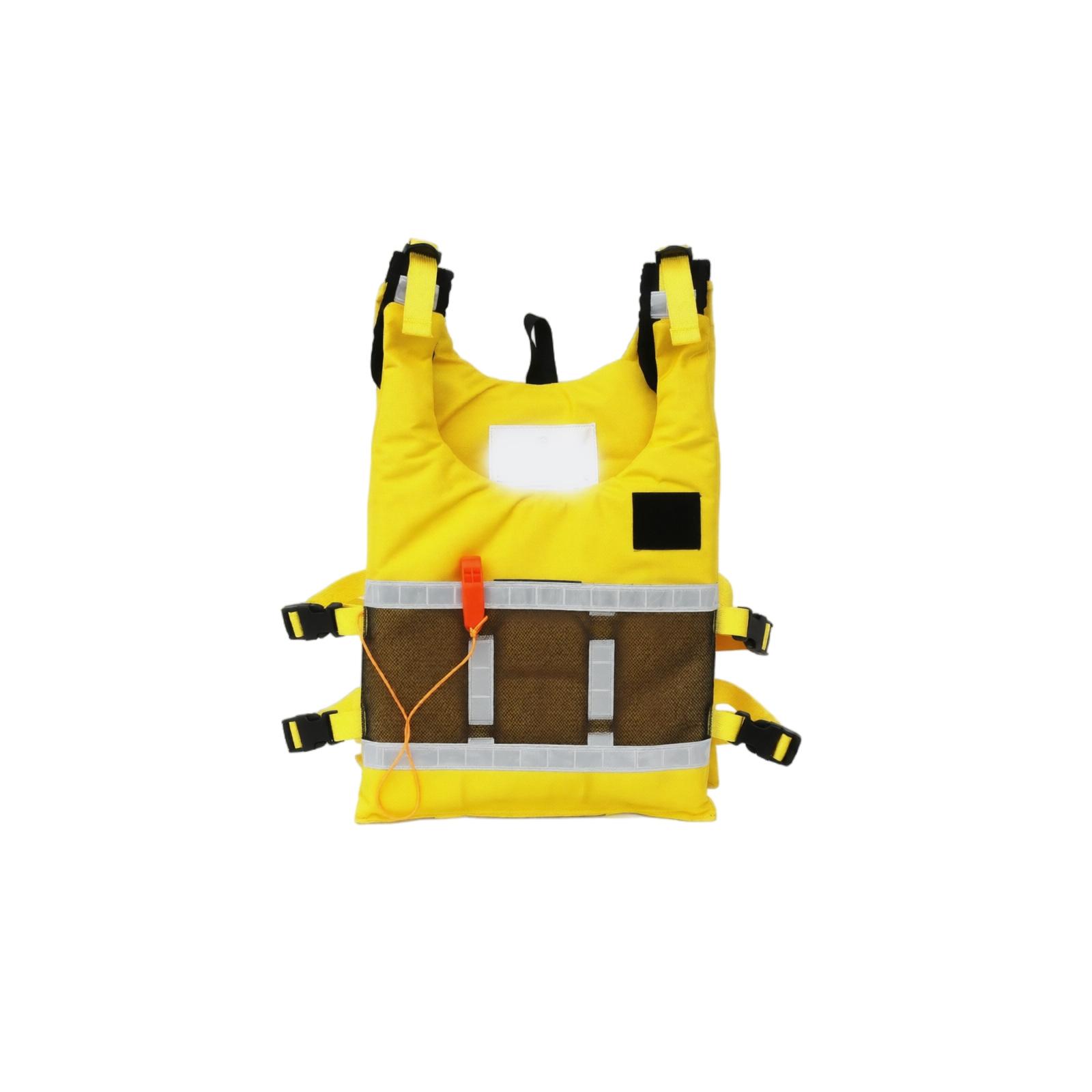 

Adult Portable Life Jacket Vest for Water Safety Adjustable Buoyancy Aid Vest for Swimming Fishing Boating and Outdoor Activities one size жёлтый